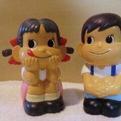 ペコちゃんぽこちゃん　貯金箱