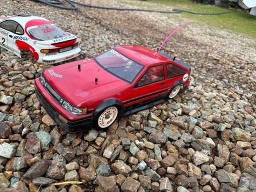 AE86ラジコン　当時物