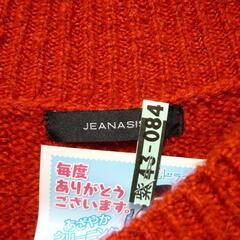 【極美品 / JEANASIS】サイドジップ Vネックプルオ－バ－ サイズFの画像