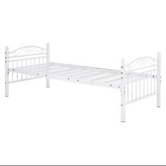 カーテンを取り付けられるロフトベッドの画像