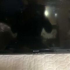 Sharp Aquos TV with remote