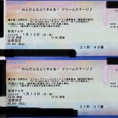わんだふるぷりきゅあ！ドリームステージ　プリキュア　新潟テルサ　２枚