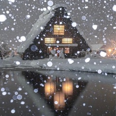 白川郷点灯イベント1/13の画像