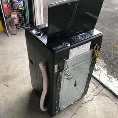 太子町太田倉庫✨人気の黒家電❗️2021年製 Hisense 5.5.kg洗い洗濯機　HW-G55E7KKの画像
