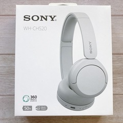 【新品未開封】SONY/ワイヤレスステレオヘッドセット/WH-CH520