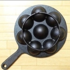 キャプテンスタッグ マルチミニパン たこ焼きグリル ホットサンドメーカー SOTO スモークウッドの画像