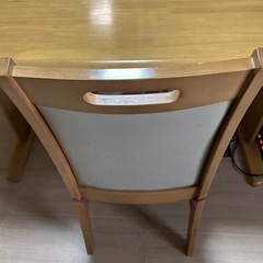 お話中1月17日まで　ダイニングテーブル3点セット　引き取り日指定　　