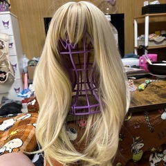 金髪ロングウイッグ