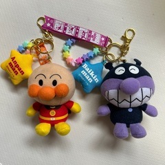 アンパンマン・バイキンマンキーホルダー