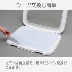 ペット用トイレ 網付き ワイドサイズ 使用回数1回 美品の画像