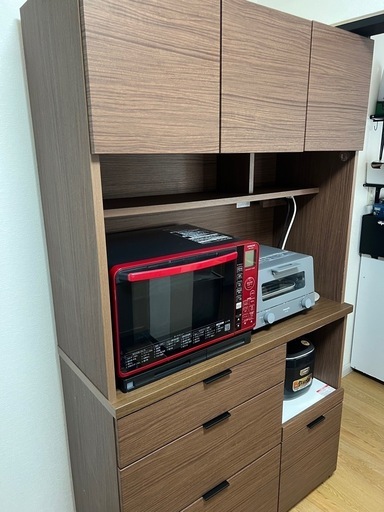 今週の土曜日曜取りに来られるかた値引きしました！キッチンボード今月中まで