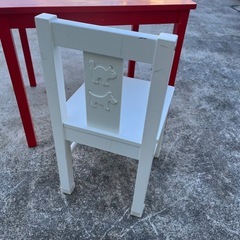IKEA キッズテーブルセット【a】の画像