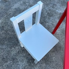 IKEA キッズテーブルセット【a】の画像