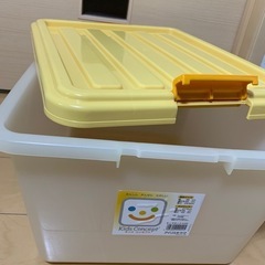 絵本ラック　マガジンラック　おもちゃ収納箱付きの画像