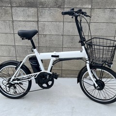 電動自転車折りたたみ 電動アシスト自転車 外装6段