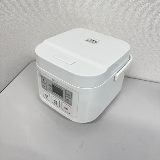 激安‼️20年製ニトリホワイト炊飯器　マイコン炊飯ジャーSN-A5WH 3合A0668
