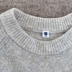 120cmキッズ冬物 セーター子供服 ユニクロの画像