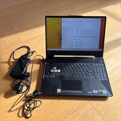 ASUSゲーミングノート型パソコン