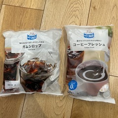 ガムシロップ、コーヒーフレッシュ