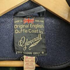 GLOVERALL ダッフルコート ネイビー イギリス製の画像
