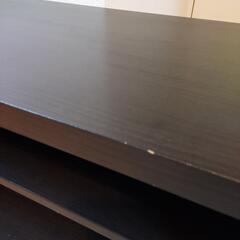 IKEA イケア　テレビボード　テレビ台　mosjo ブラックブラウンの画像