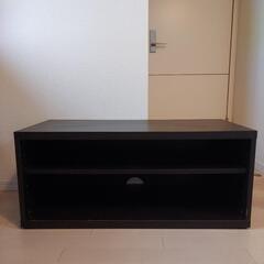 IKEA イケア　テレビボード　テレビ台　mosjo ブラックブラウンの画像