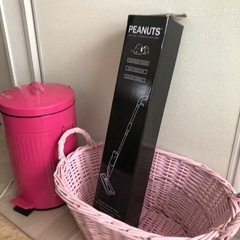 ゴミ箱、カゴ、モップ