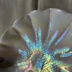 ⭐︎決まりました⭐︎お皿　小物置き場　オーロラ　白　ホワイト　の画像