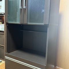 ニトリ　レンジ台食器棚