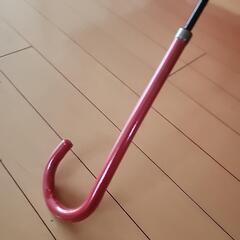 美品　傘　レディース　赤の画像