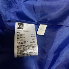 GU製　レディース用ダウンジャケット（LLサイズ）の画像