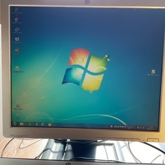 パソコンWindows7デスクトップの画像