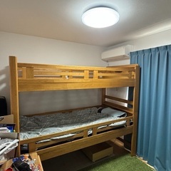 【2月3日受け付け終了】お引き渡し条件等追記しました。値下げしました！2段ベッドの画像