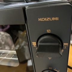 オーブントースター　ほぼ新品　ブラック の画像