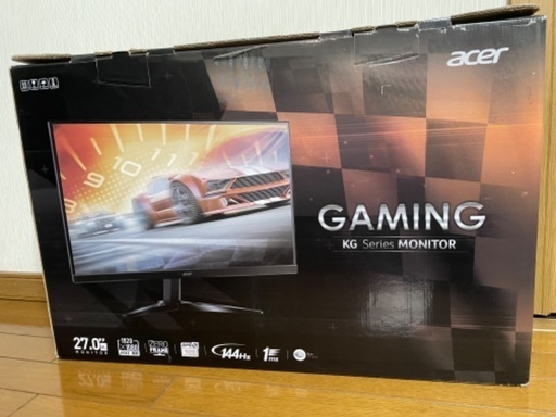 acer エイサー　27インチゲーミングモニターKG271　【ジャンク】部品採り用