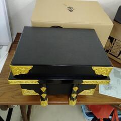 【端午の節句】 京甲冑 兜 雅峰作 新天童 裾厚赤 こどもの日 飾り 五月人形の画像