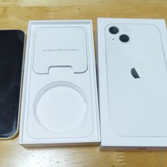 iphone13　箱付き