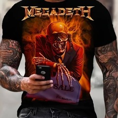 新品未使用メガデスTシャツの画像