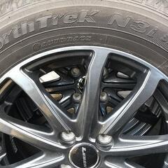 ✨美品✨185/65r15   ｽﾀｯﾄﾞﾚｽ & ﾎｲｰﾙ の画像