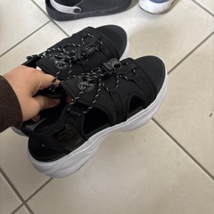 女の子厚底サンダル新品23cm の画像