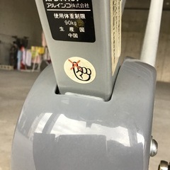 ●販売終了●※訳あり特価※   エアロバイク　ALINCO     アルインコ　中古品　※センサーが稼働しません。ペダルの強弱はOKですの画像