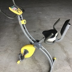 ●販売終了●※訳あり特価※   エアロバイク　ALINCO     アルインコ　中古品　※センサーが稼働しません。ペダルの強弱はOKですの画像