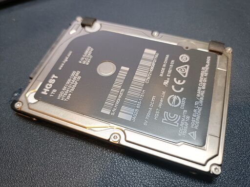 取引中 動作確認済み  APPLE HDD HTS541010A9E662 1TB 2.5インチ SATA 内蔵 HDD ハードディスクドライブ 消去済み