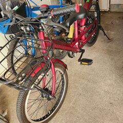 子供用自転車　20インチ　一年しか乗ってません