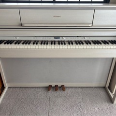 2022年製 Roland 電子ピアノ ホワイト ローランド LX705GP-タニタ