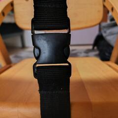 木製 ベビーチェア 折りたたみ可能　アーチ木製ローチェアIII ナチュラルの画像