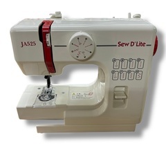 ジャノメ　コンパクトミシン　Sew D’Lite JA 525