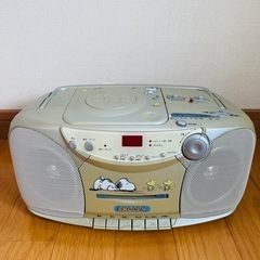 CDラジカセ スヌーピー