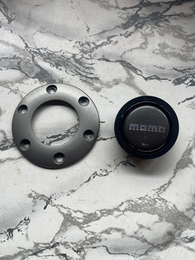MOMO モモ ステアリング RACE 320mm レース ブラックレザー