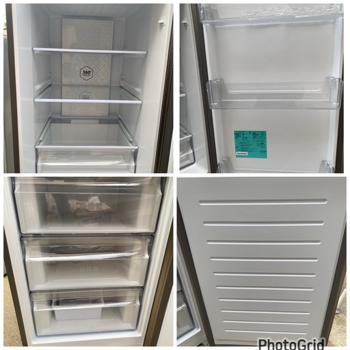 2022年製❄️ハイアール冷蔵庫 シルバー JR-27A-S [270L /2ドア](1225c)